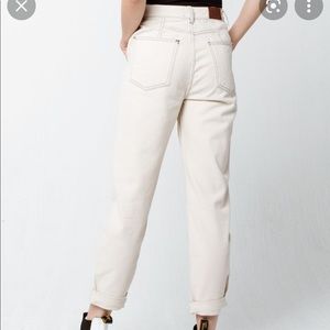 BDG Cream Mom Jean